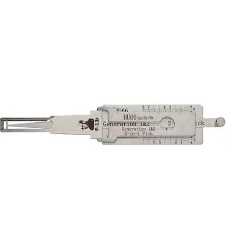 Original Lishi ORIGINAL LISHI: VW/Audi/Ford HU66 2in1 Pick/Decoder SL AG OLS-HU66-SL-IGN-AG